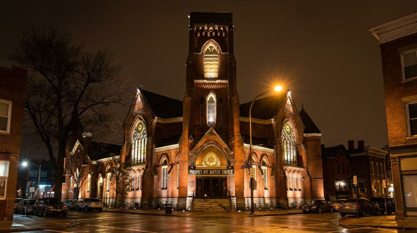 Commercial landscape lighting — project 1