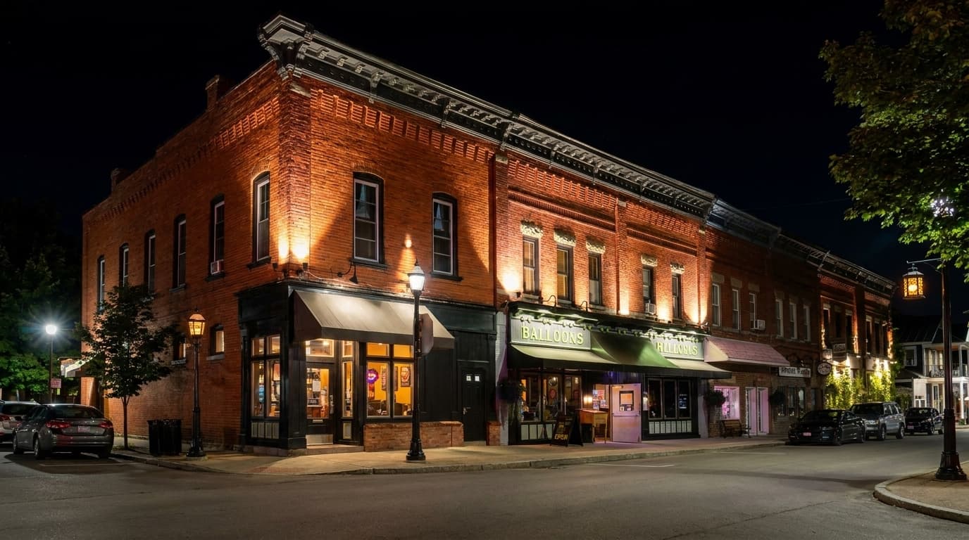 Commercial landscape lighting — project 4