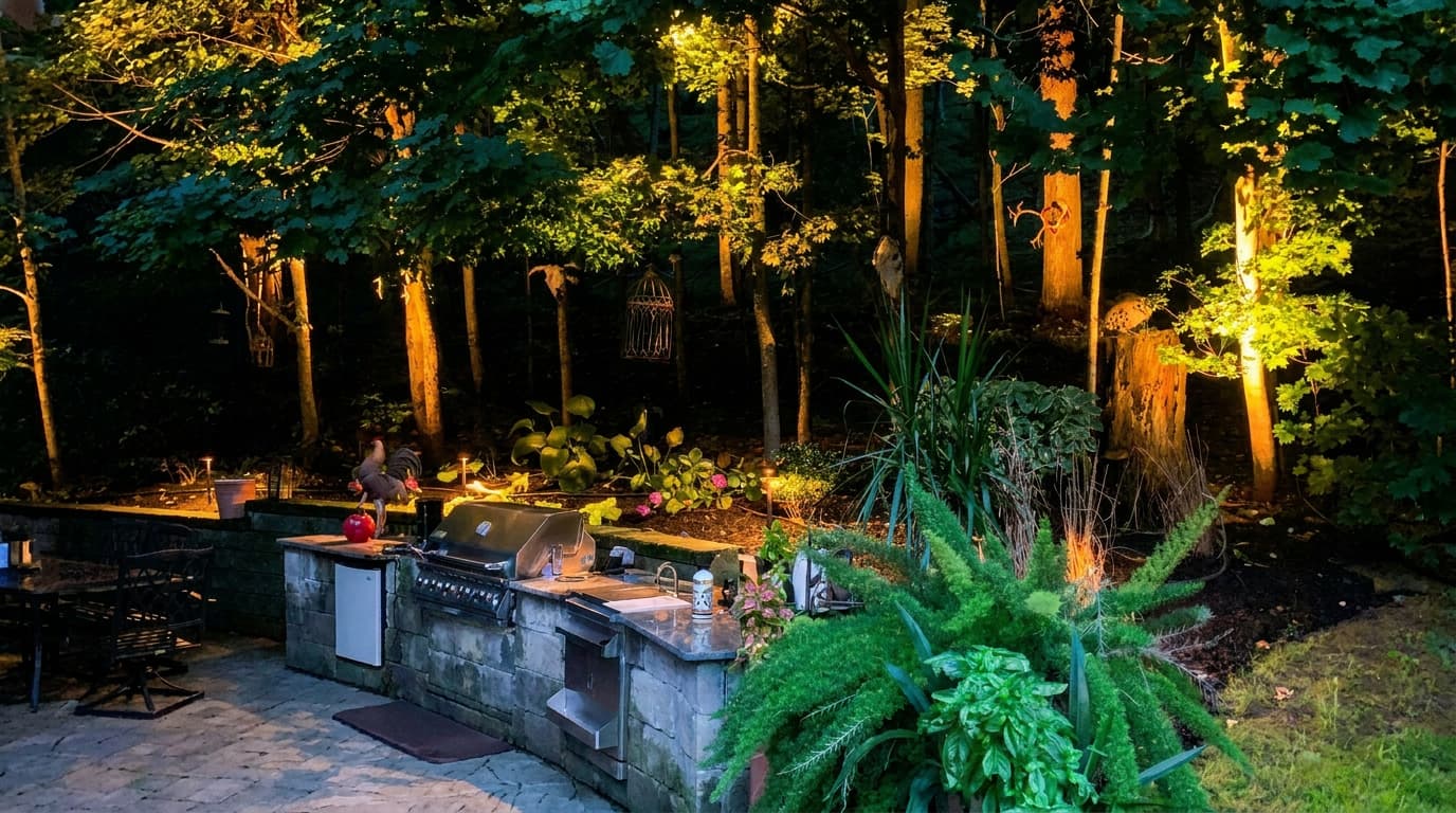 Deck, patio, and pool lighting — project 1