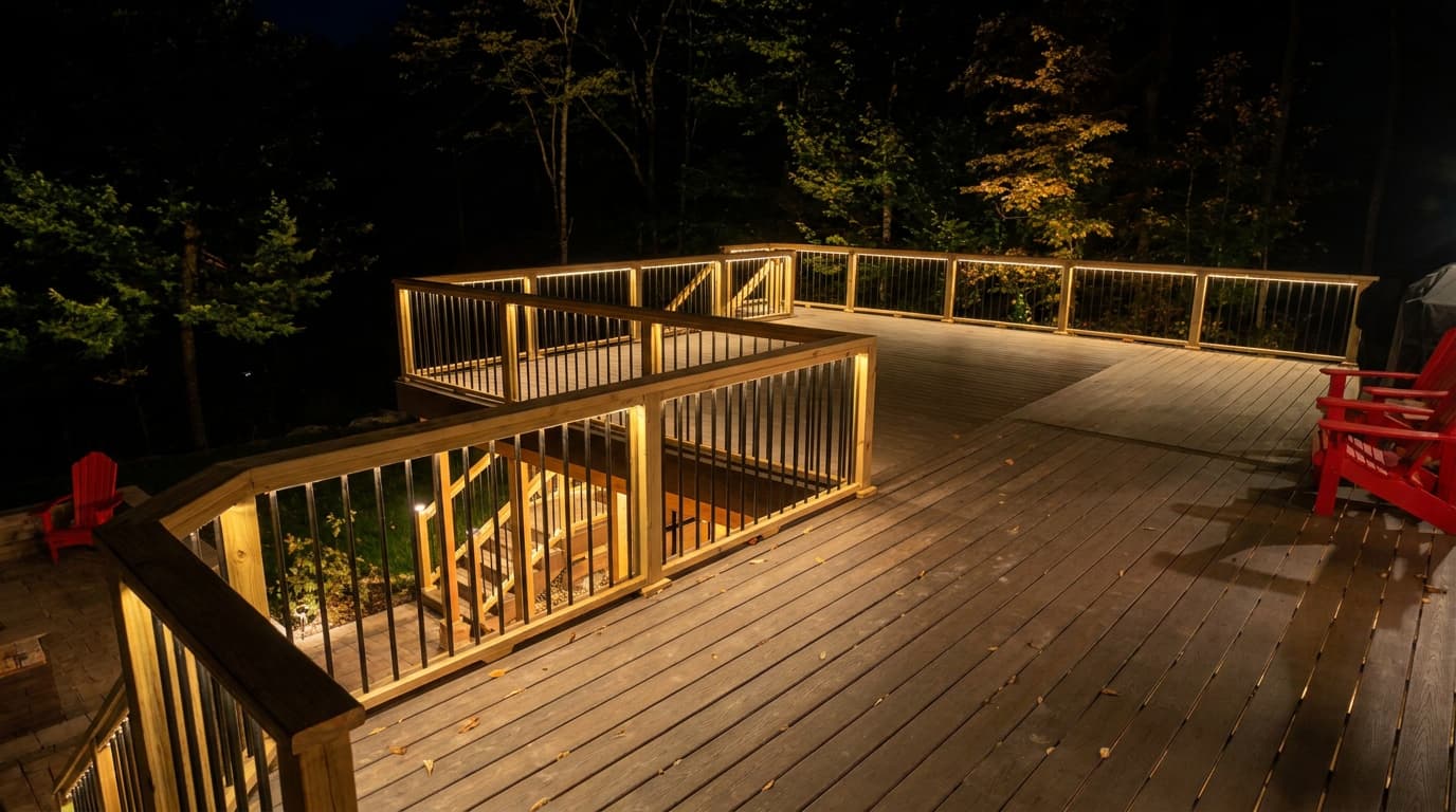 Deck, patio, and pool lighting — project 2