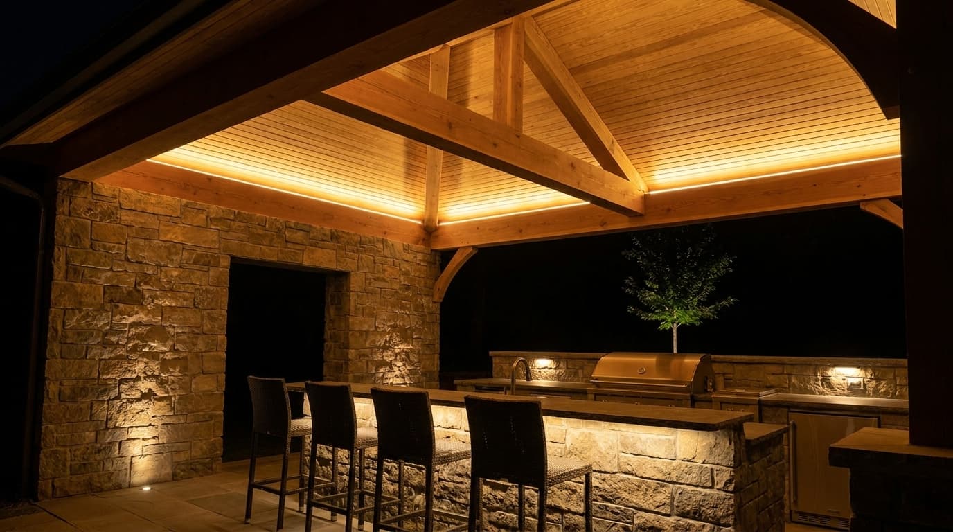 Deck, patio, and pool lighting — project 3