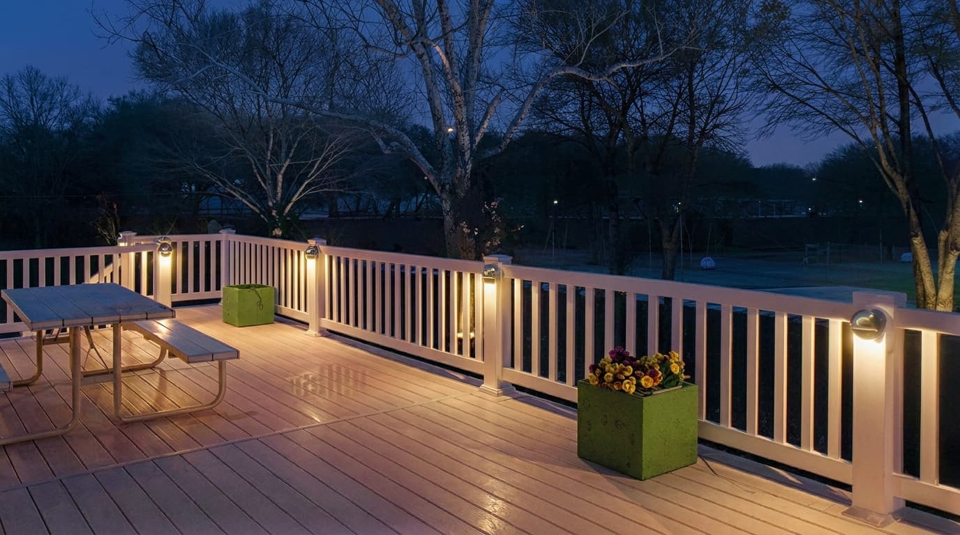 Deck, patio, and pool lighting — project 5