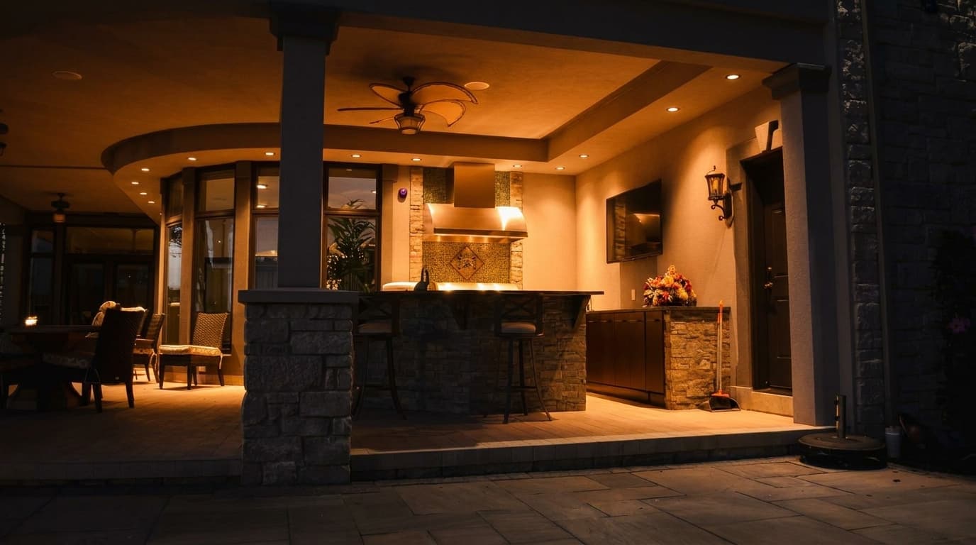 Deck, patio, and pool lighting — project 6