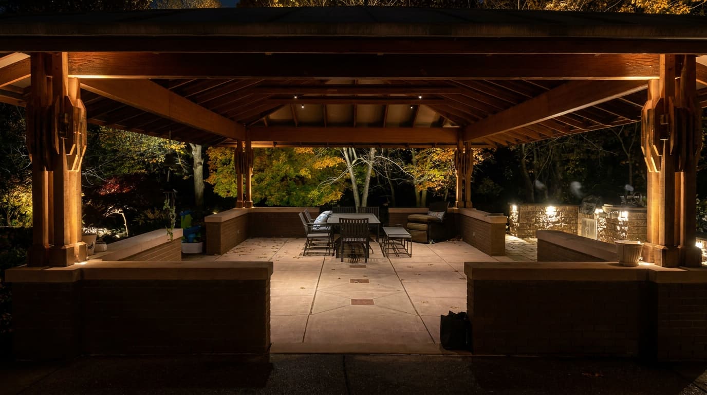 Deck, patio, and pool lighting — project 7