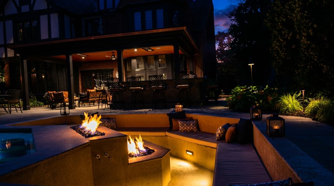 Deck, patio, and pool lighting — project 9