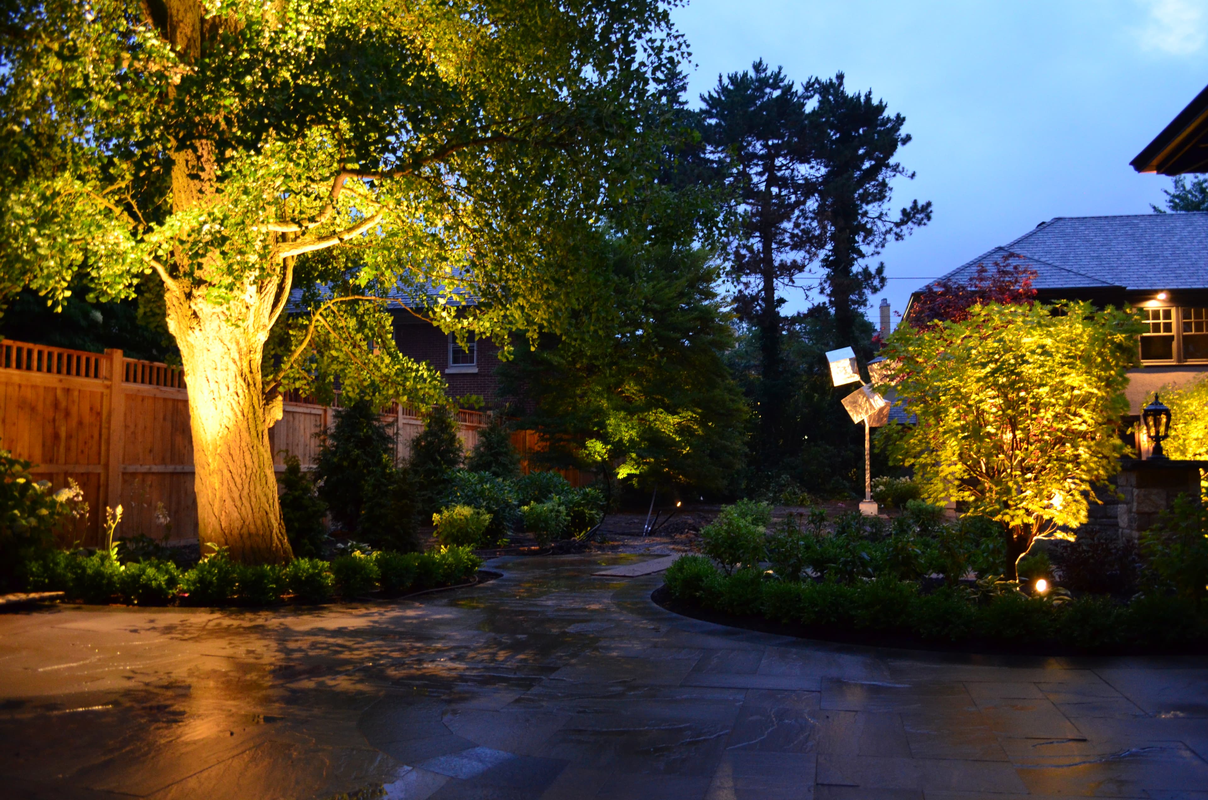 Landscape lighting — miscellaneous project 5