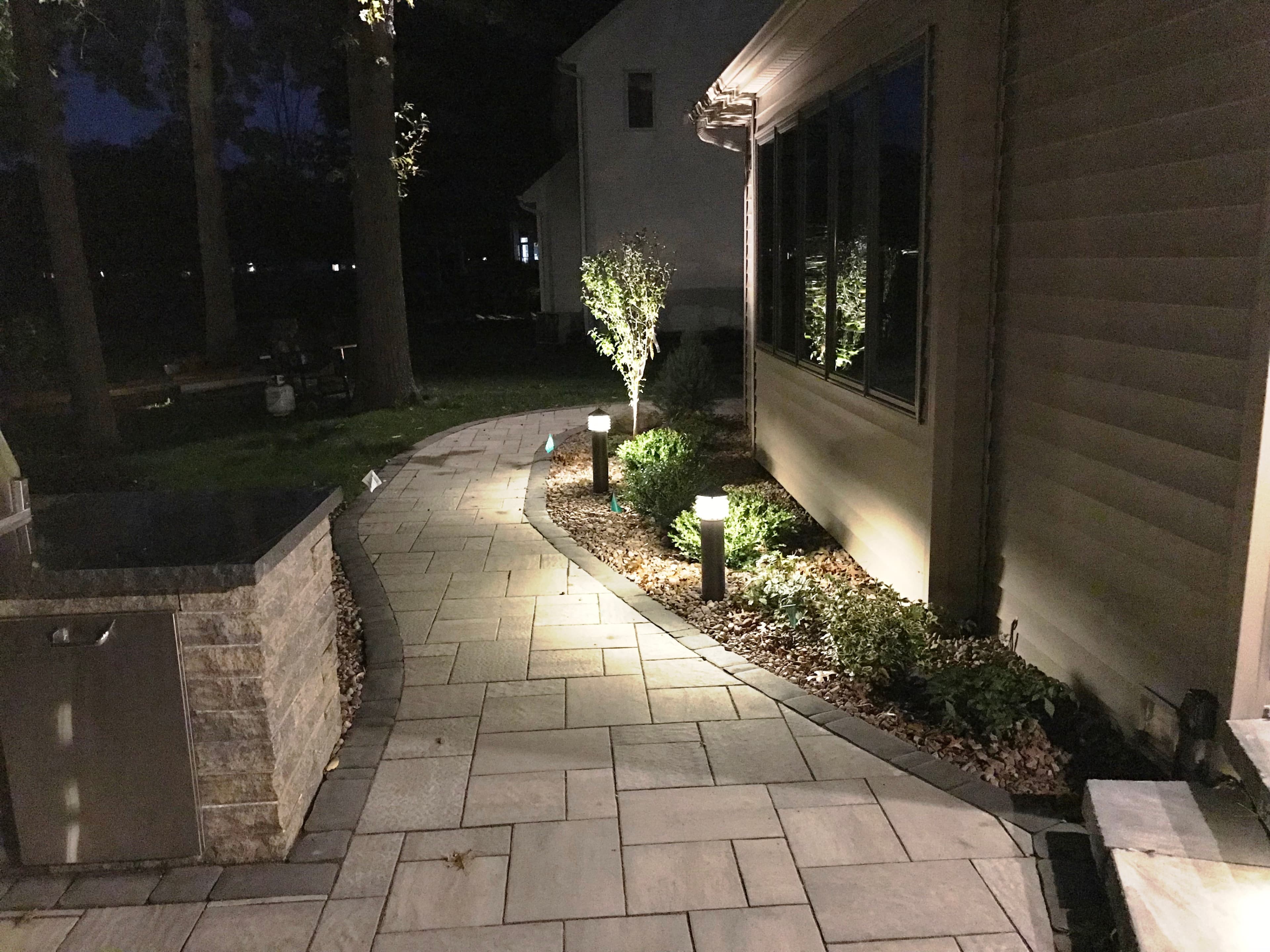 Walkway and stairs lighting — project 11