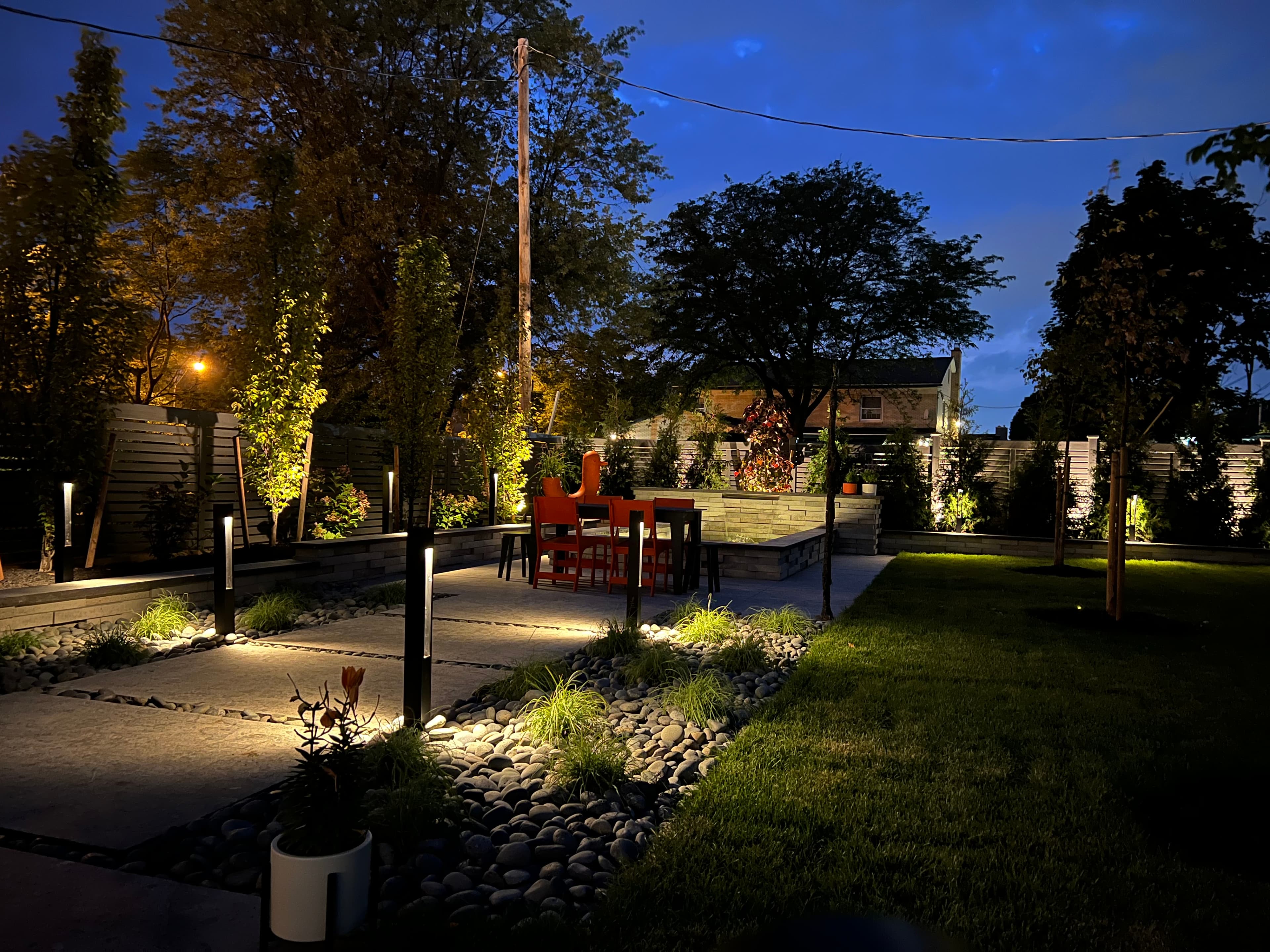 Walkway and stairs lighting — project 15