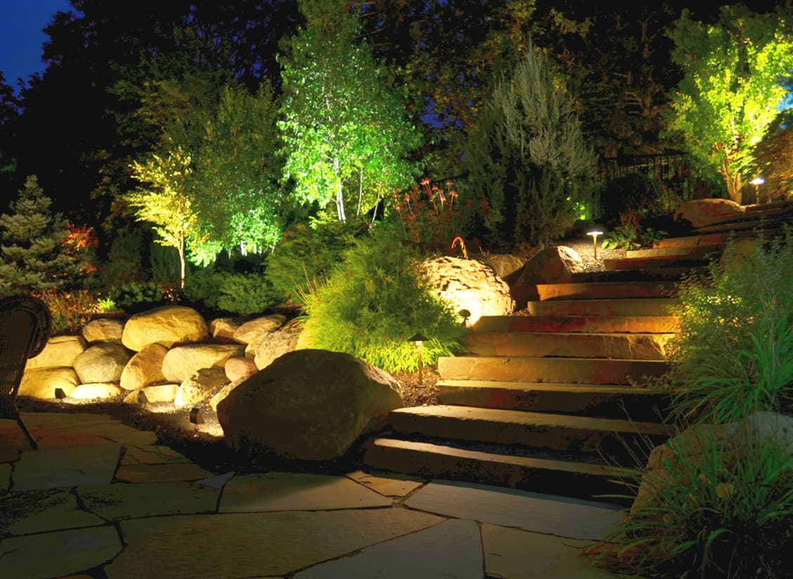 Walkway and stairs lighting — project 6