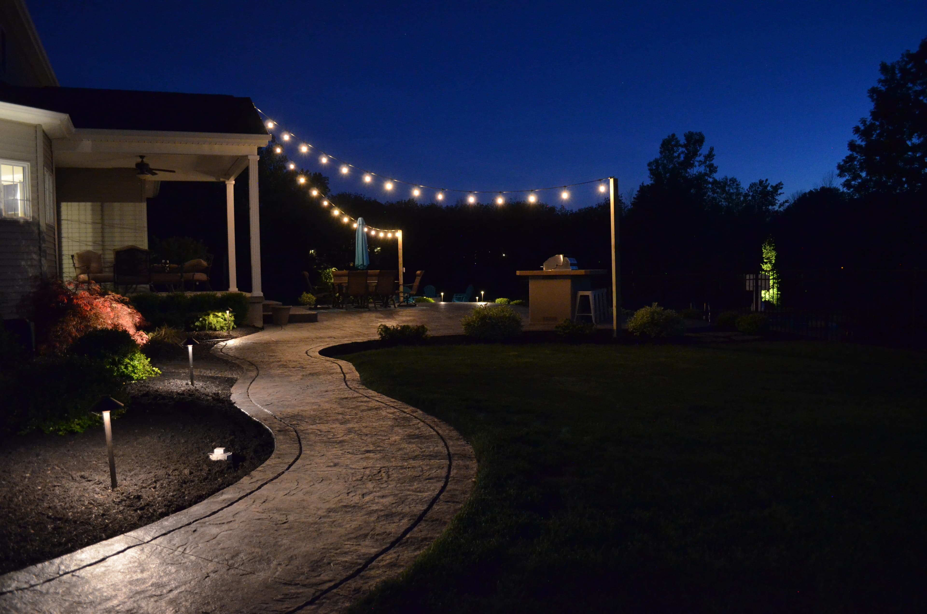 Walkway and stairs lighting — project 8
