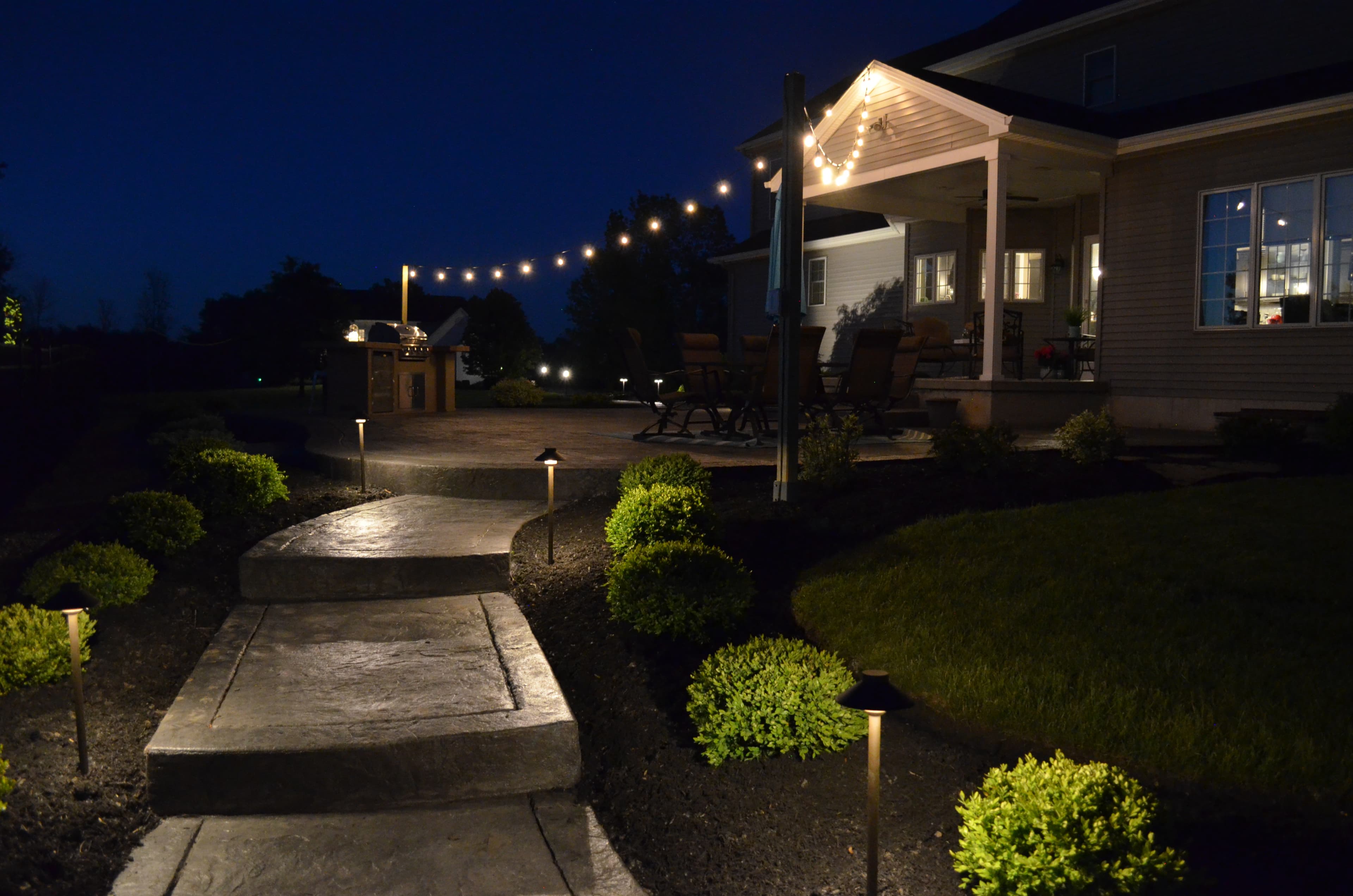 Walkway and stairs lighting — project 9