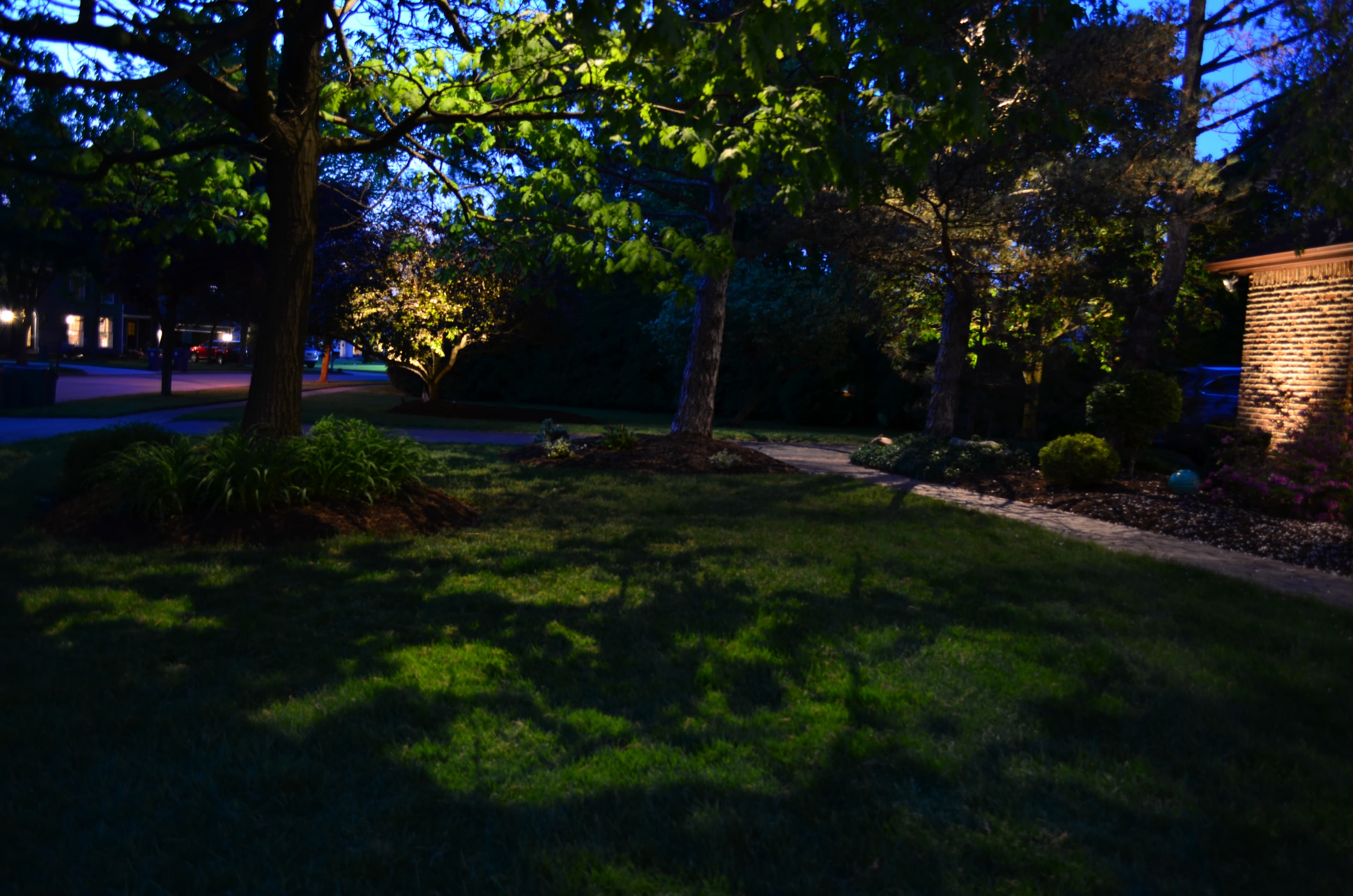Silhouette and shadow lighting example 2