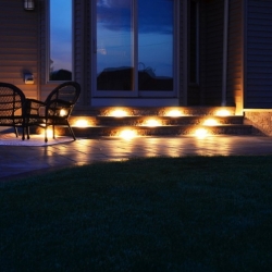 Outdoor lighting system designed by LightScapes of WNY