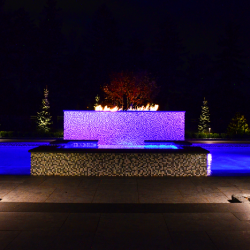 Outdoor lighting system designed by LightScapes of WNY