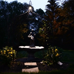 Outdoor lighting system designed by LightScapes of WNY