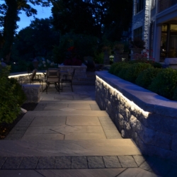 Outdoor lighting system designed by LightScapes of WNY