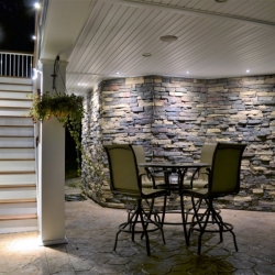 Outdoor lighting system designed by LightScapes of WNY