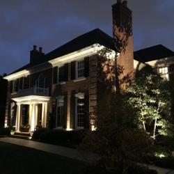 House column entrance