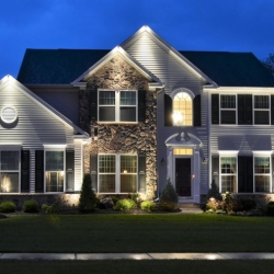 Outdoor lighting system designed by LightScapes of WNY