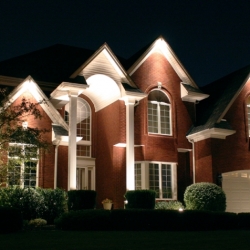 Outdoor lighting system designed by LightScapes of WNY