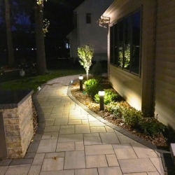 Paver walk path